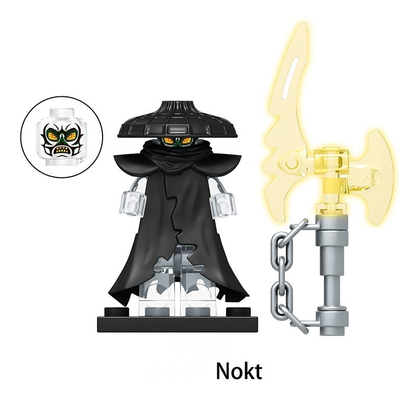 PREVENTE♥️♥️♥️MINIFIGURE NINJAGO UNIVERS: GOST NOKT FORBIDDEN FIVE ♥️♥️♥️CUSTOM DISPONIBILITÉ FIN SEPTEMBRE 2025
