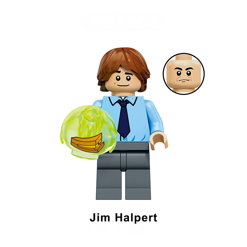 MINIFIGURE THE OFFICE UNIVERS: JIM HALPERT Custom