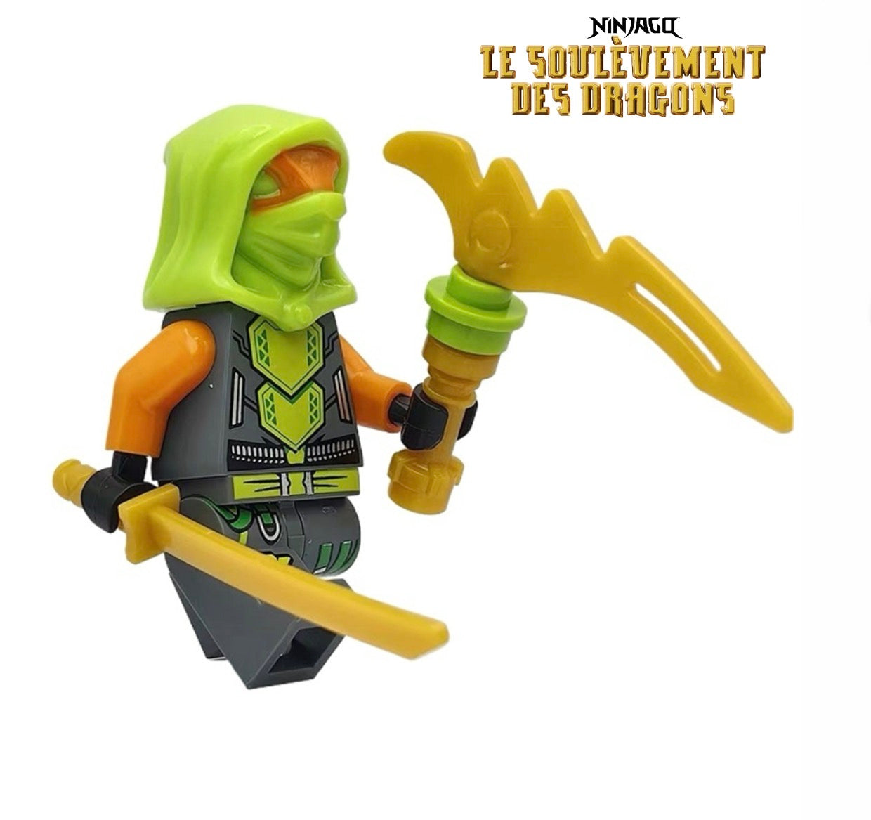 ⭐️ ⭐️ ⭐️MINIFIGURE NINJAGO DRAGONS, RISING UNIVERS: FRAK ⭐️ ⭐️ ⭐️ CUSTOM