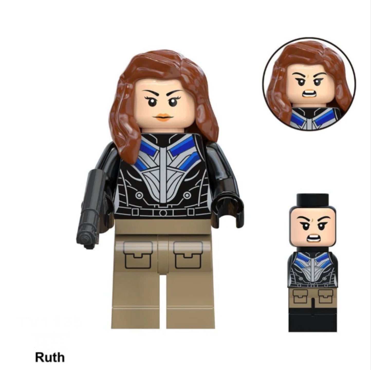 PREVENTE MINIFIGURE MARVEL UNIVERS: AGENT RUTH custom Disponibilité fin octobre 2025