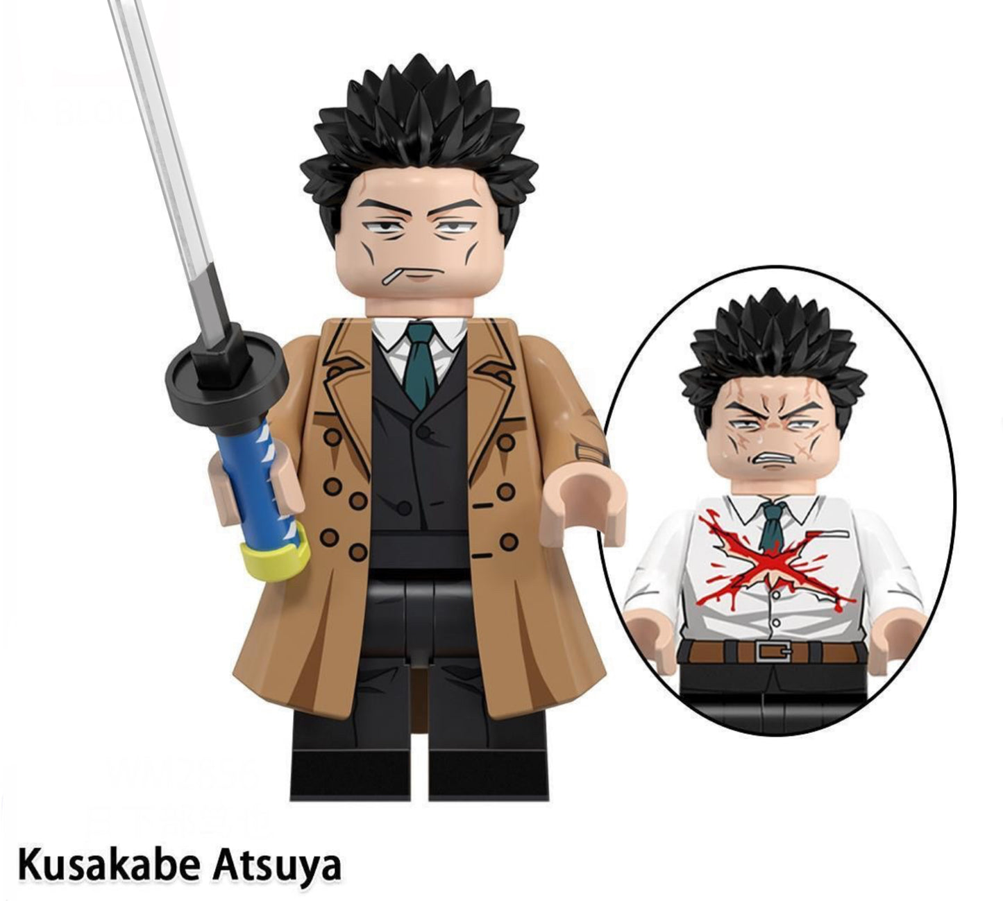 MINIFIGURE JUJUTSU KAISEN UNIVERS : KUSAKABE ATSUYA custom