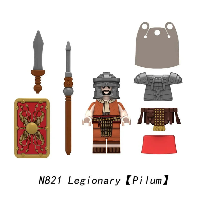 ♥️♥️♥️MINIFIGURE EMPIRE ROMAIN UNIVERS: ROMAIN LÉGIONNAIRE ♥️♥️♥️custom