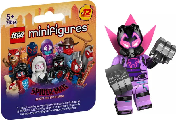 PREVENTE LEGO MINIFIGURE SÉRIES ACROSS THE SPIDER-VERSE : RÔDEUR "Socle+Fascicule inclus " Disponibilité mi-septembre 2025