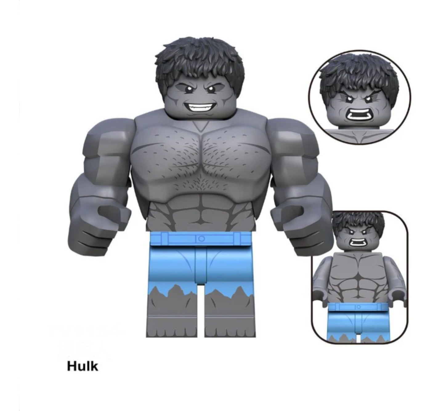 PREVENTE MINIFIGURE MARVEL UNIVERS: GREY HULK custom Disponibilité fin octobre 2025