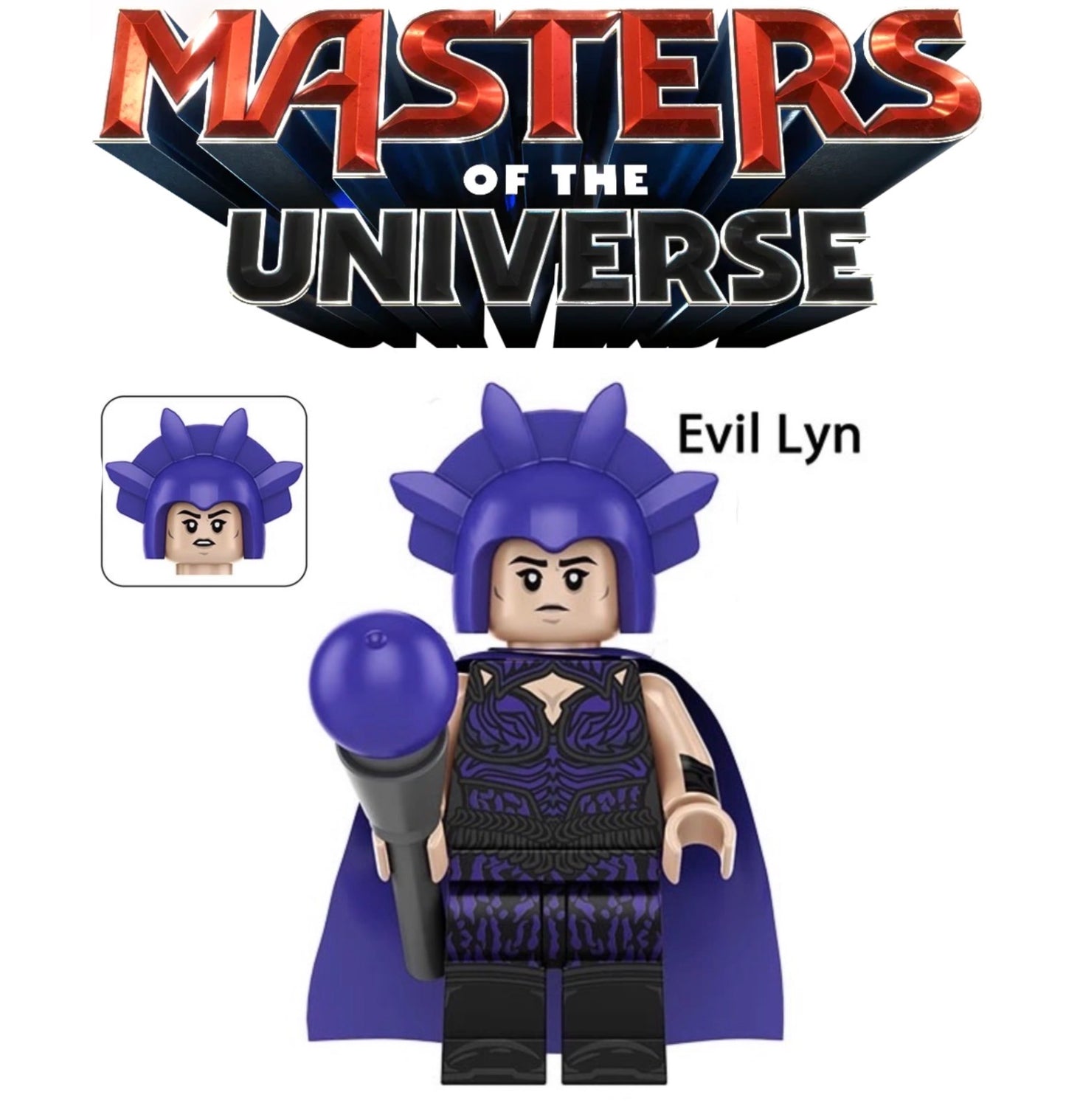 PREVENTE MINIFIGURE MASTERS OF THE UNIVERSE: EVIL LYN Custom Disponibilité juillet 2026