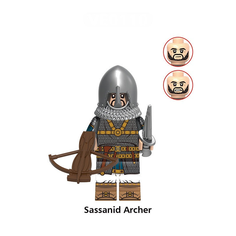 PREVENTE MINIFIGURE MÉDIÉVALE UNIVERS: SASSANID ARCHER Custom Disponibilité mi-décembre 2025