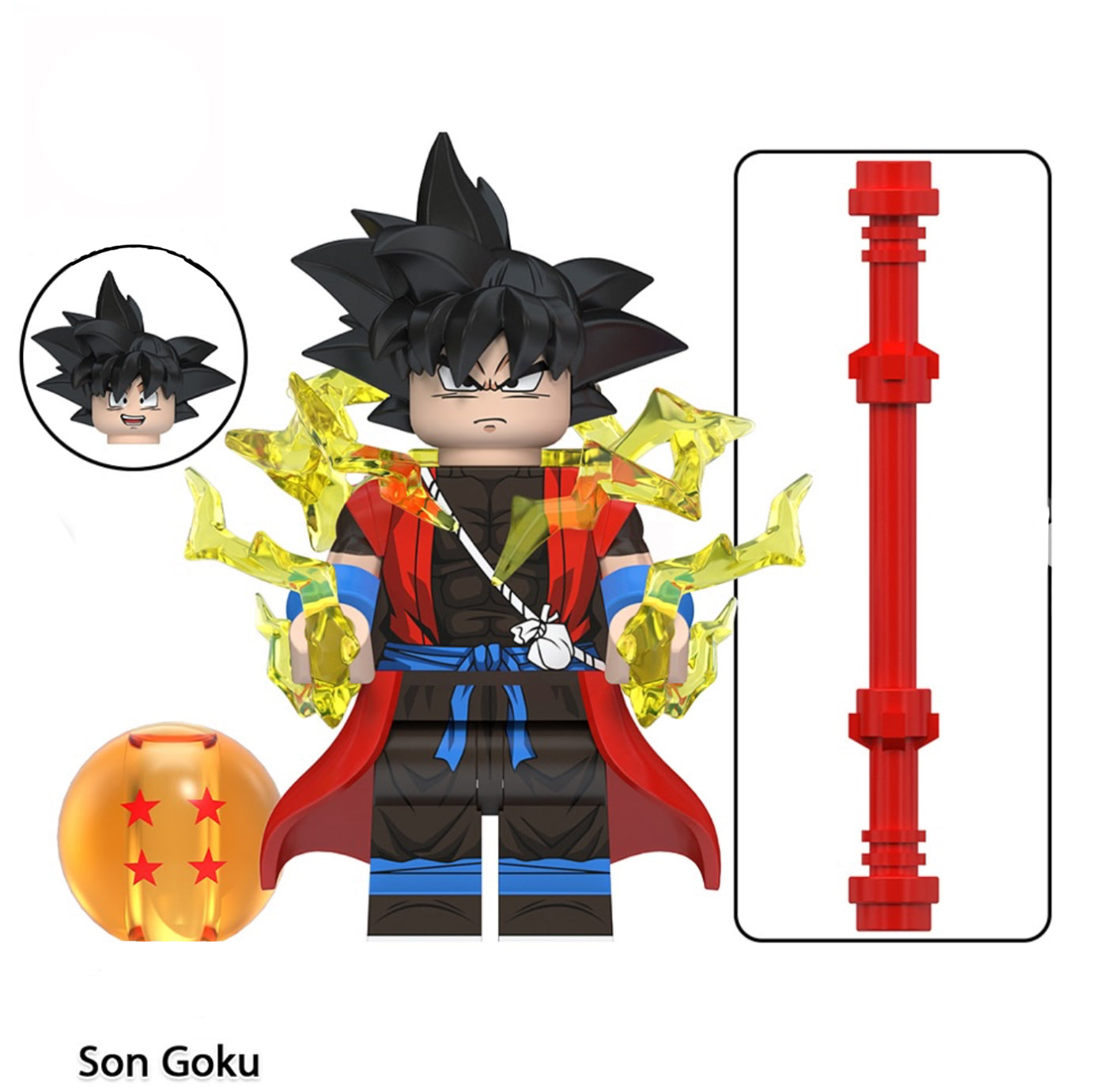 MINIFIGURE DRAGON BALL Z UNIVERS: SON GOKU Custom