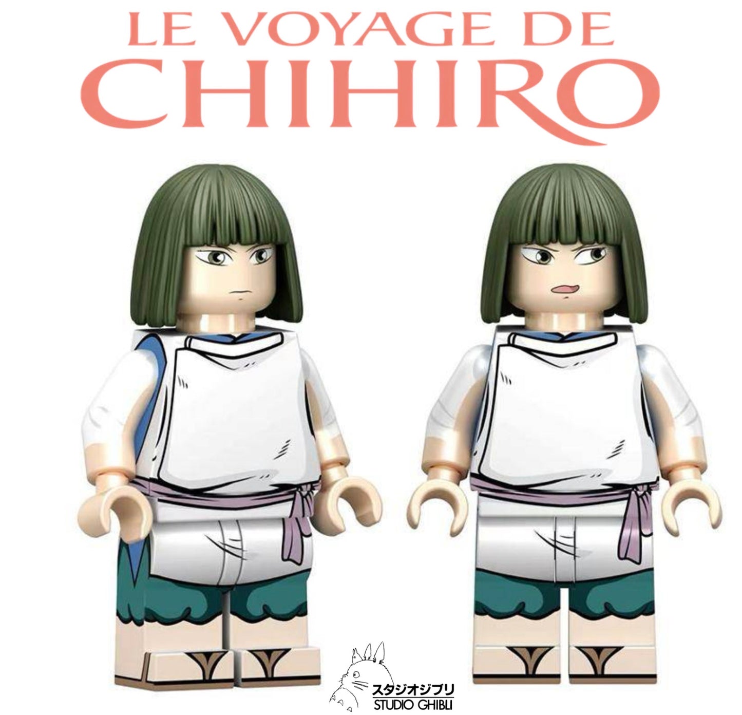 EDITION LIMITÉE ⭐️⭐️⭐️ MINIFIGURE LE VOYAGE DE CHIHIRO UNIVERS: HAKU ⭐️⭐️⭐️custom