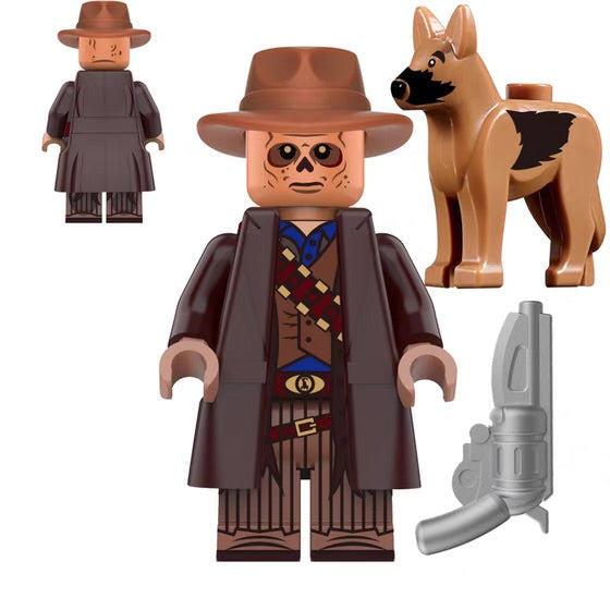 SUPERBE MINIFIGURE FALLOUT UNIVERS: COOPER HOWARD CUSTOM