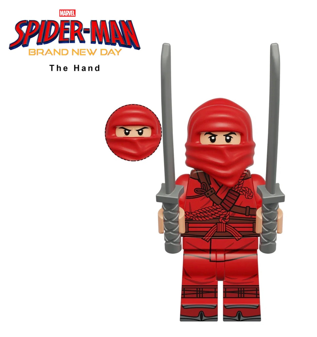 PREVENTE⭐️⭐️MINIFIGURE MARVEL UNIVERS: THE HAND WARRIOR ⭐️⭐️Custom Disponibilité novembre 2026