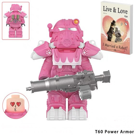 MINIFIGURE FALLOUT UNIVERS: T60 POWER ARMOR CUSTOM