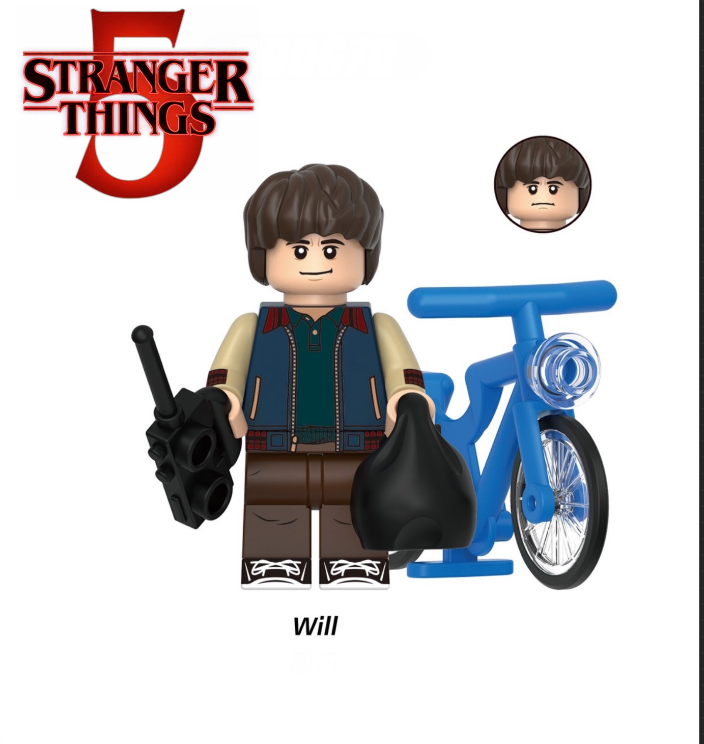 MINIFIGURE STRANGER THINGS UNIVERS: WILL Custom