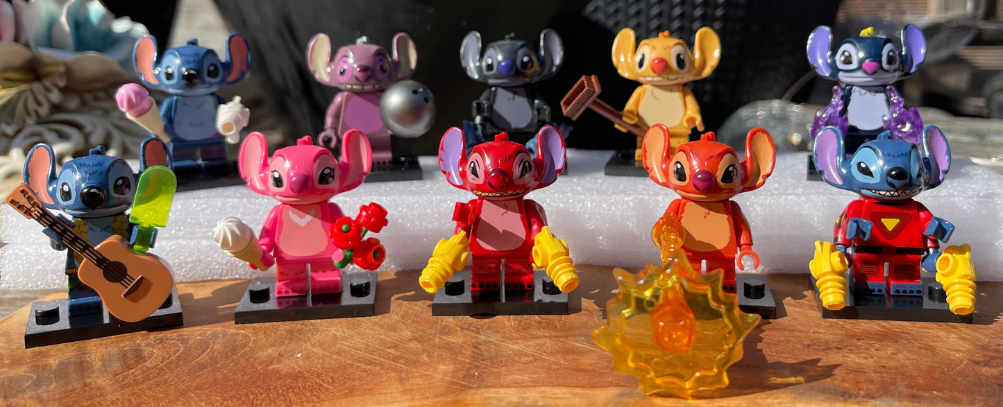 MINIFIGURE DISNEY "STITCH" UNIVERS: THE DARK TERMINATOR custom