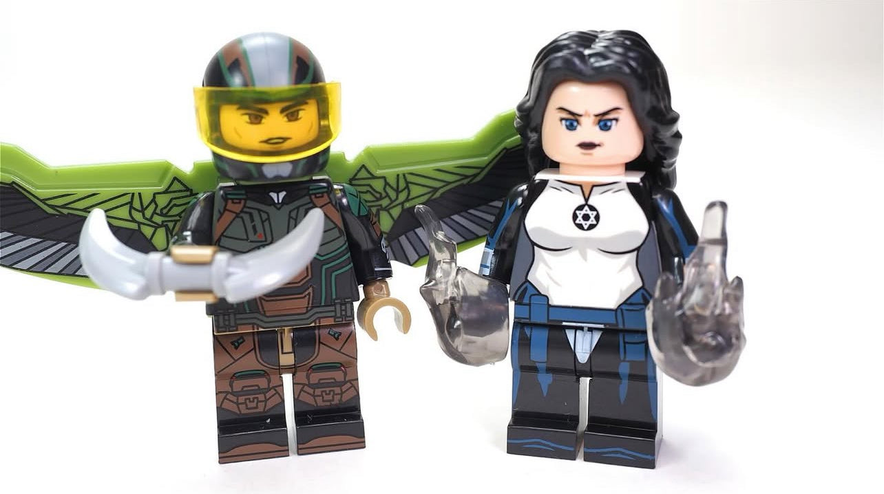 MINIFIGURE MARVEL UNIVERS : SABRA Custom