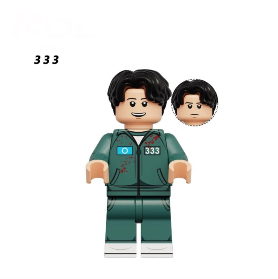 MINIFIGURE SQUID GAME UNIVERS: N°333 custom Disponibilité Août 2025