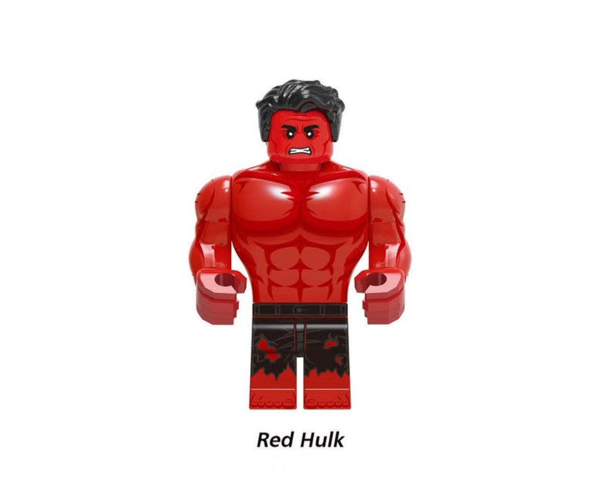 MINIFIGURE MARVEL UNIVERS: RED HULK custom
