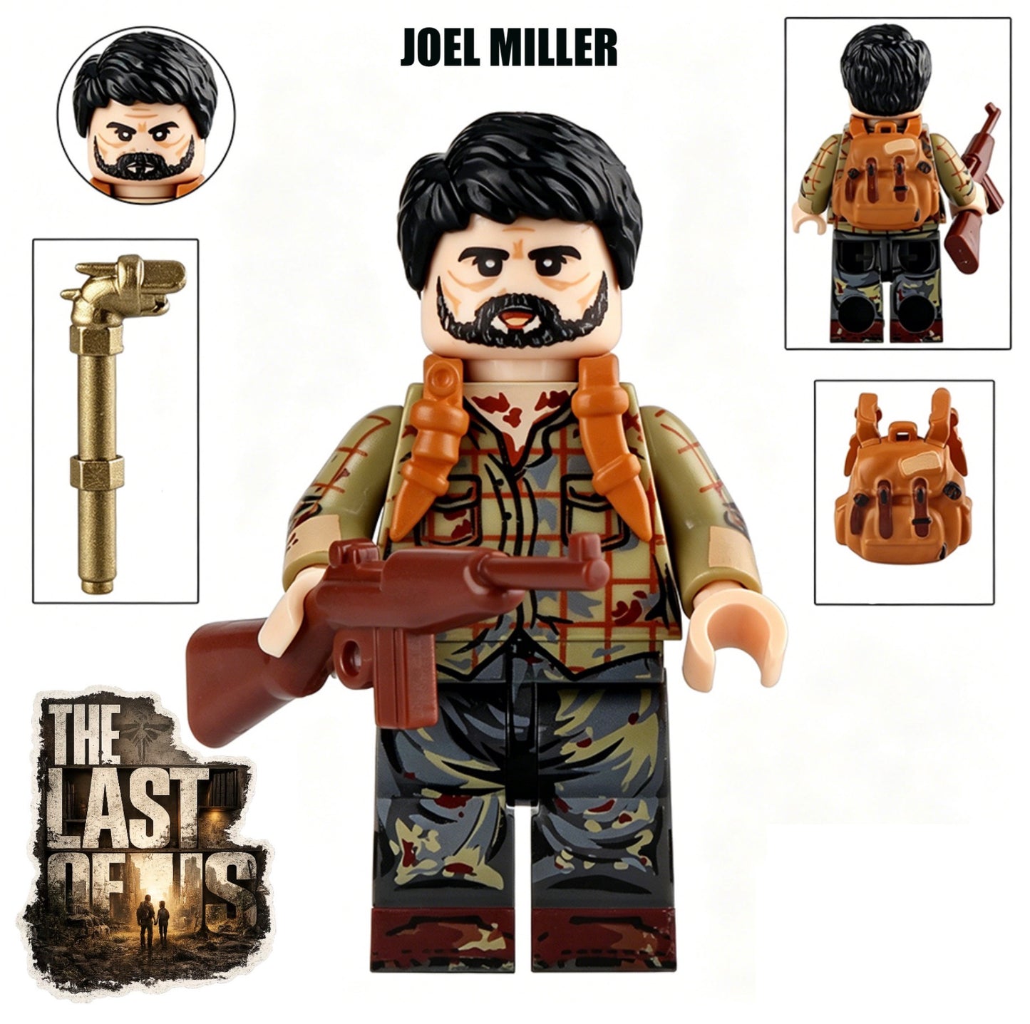 PREVENTE MINIFIGURE LAST OF US UNIVERS: JOËL (Version B) CUSTOM Disponibilité début juillet 2026