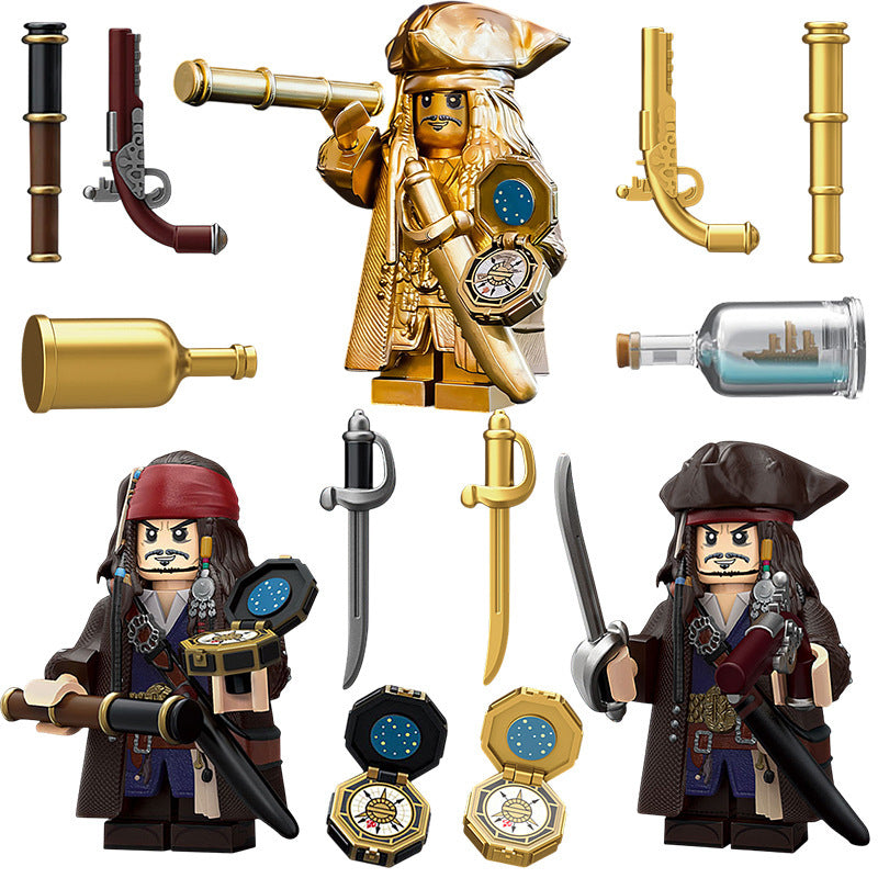 SUPERBE⭐️⭐️⭐️MINIFIGURE DISNEY UNIVERS EDITION LIMITÉE : JACK SPARROW (Version A)⭐️⭐️⭐️custom