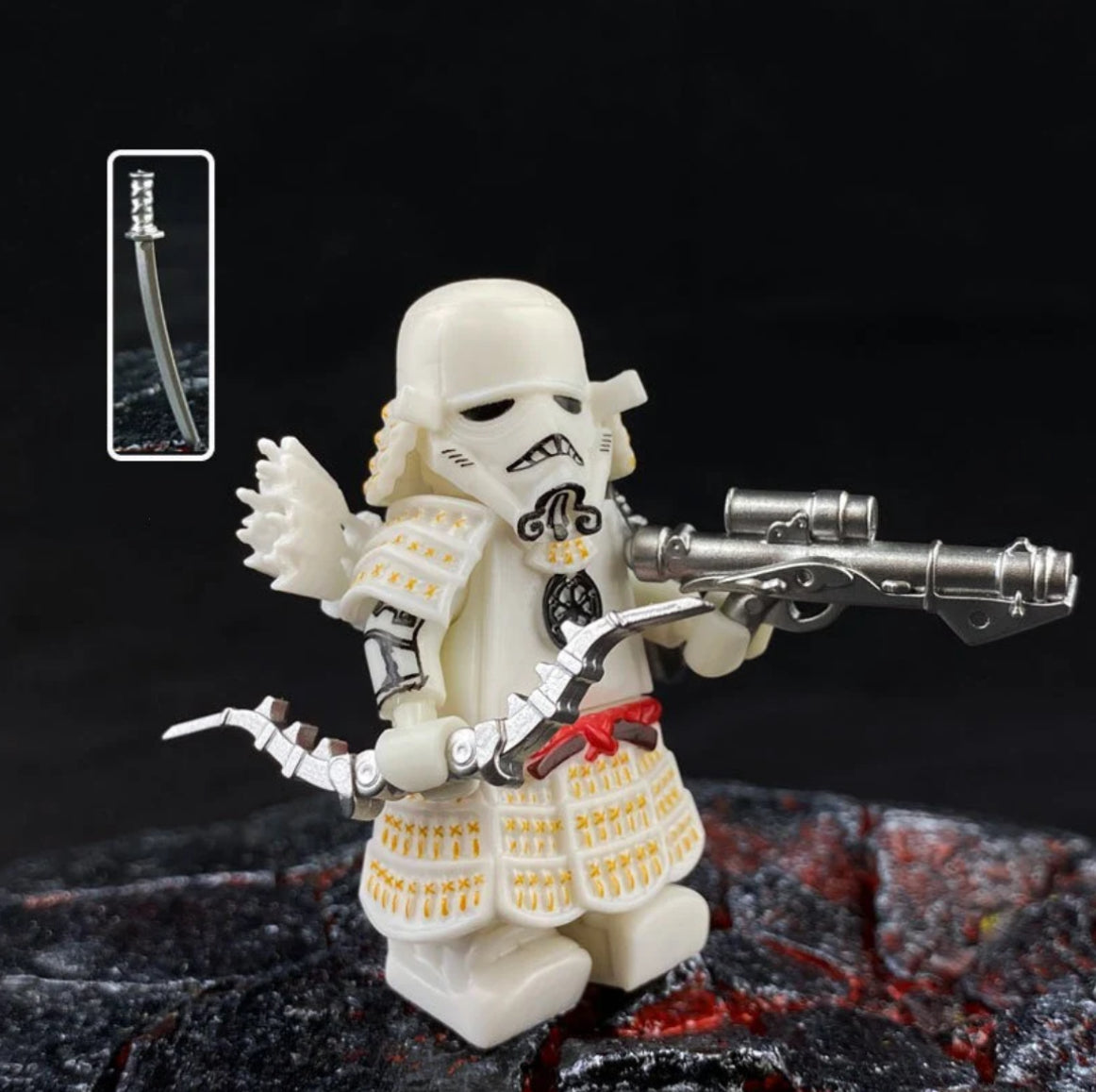 MINIFIGURE STAR WARS "VISIONS" UNIVERS: STORMTROOPER (version 2) CUSTOM
