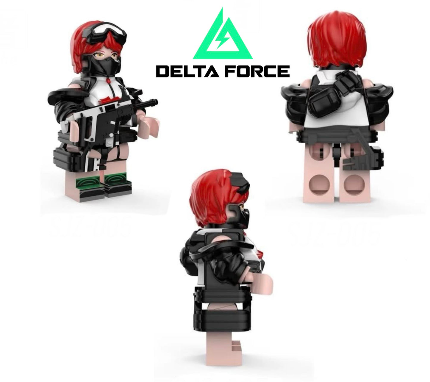 PREVENTE♥️♥️MINIFIGURE VIDEO GAMES DELTA FORCE UNIVERS: MIDNIGHT POSTMAN ♥️♥️custom Disponibilité fin juin 2026