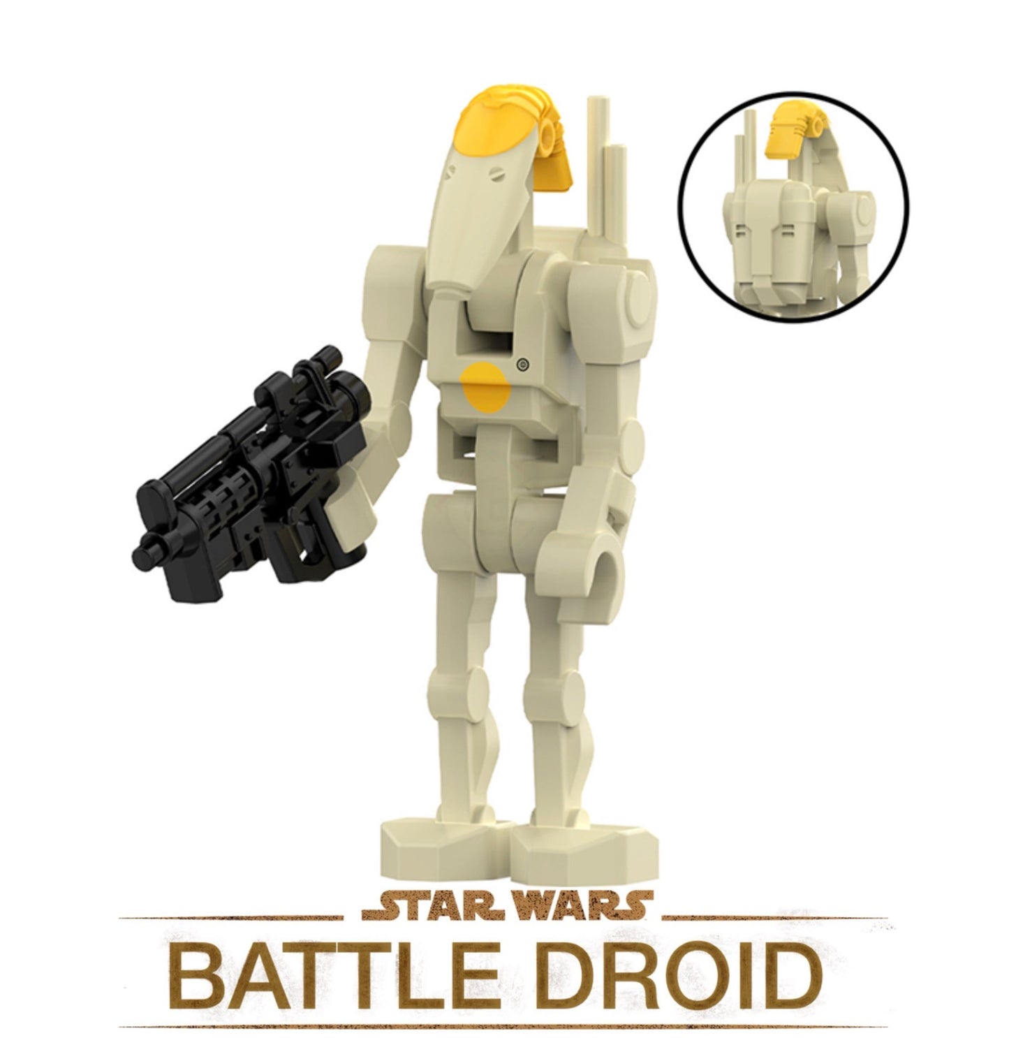 PREVENTE MINIFIGURE STAR WARS UNIVERS: BATTLE DROID CUSTOM Disponibilité mi-septembre 2026