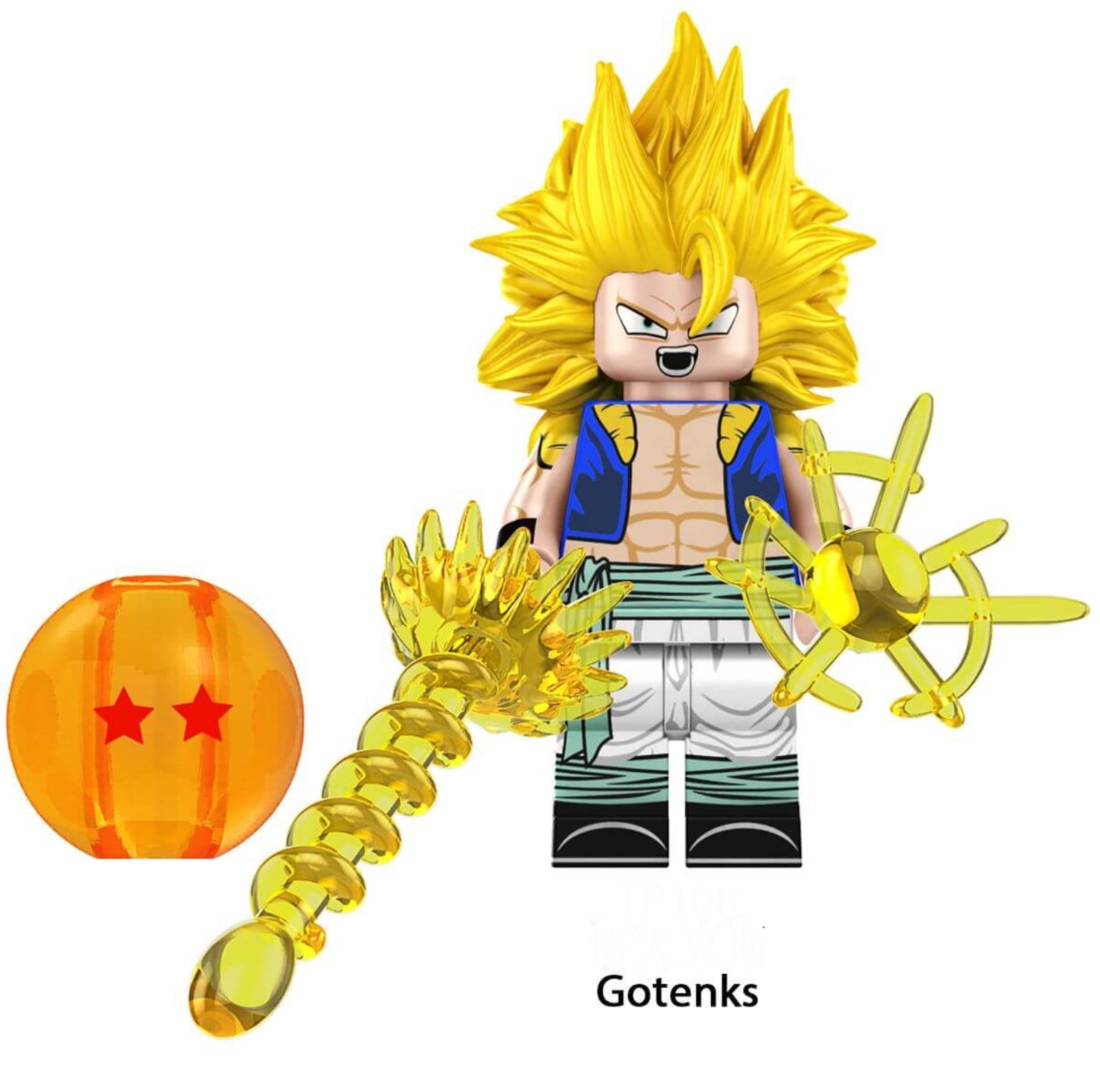 PREVENTE MINIFIGURE DRAGON BALL Z UNIVERS: GOTENKS Custom Disponibilité fin novembre 2025