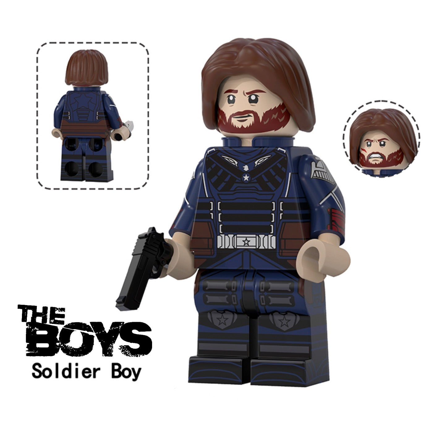 PREVENTE MINIFIGURE THE BOYS UNIVERS: SOLDIER BOY custom Disponibilité mi-septembre 2026