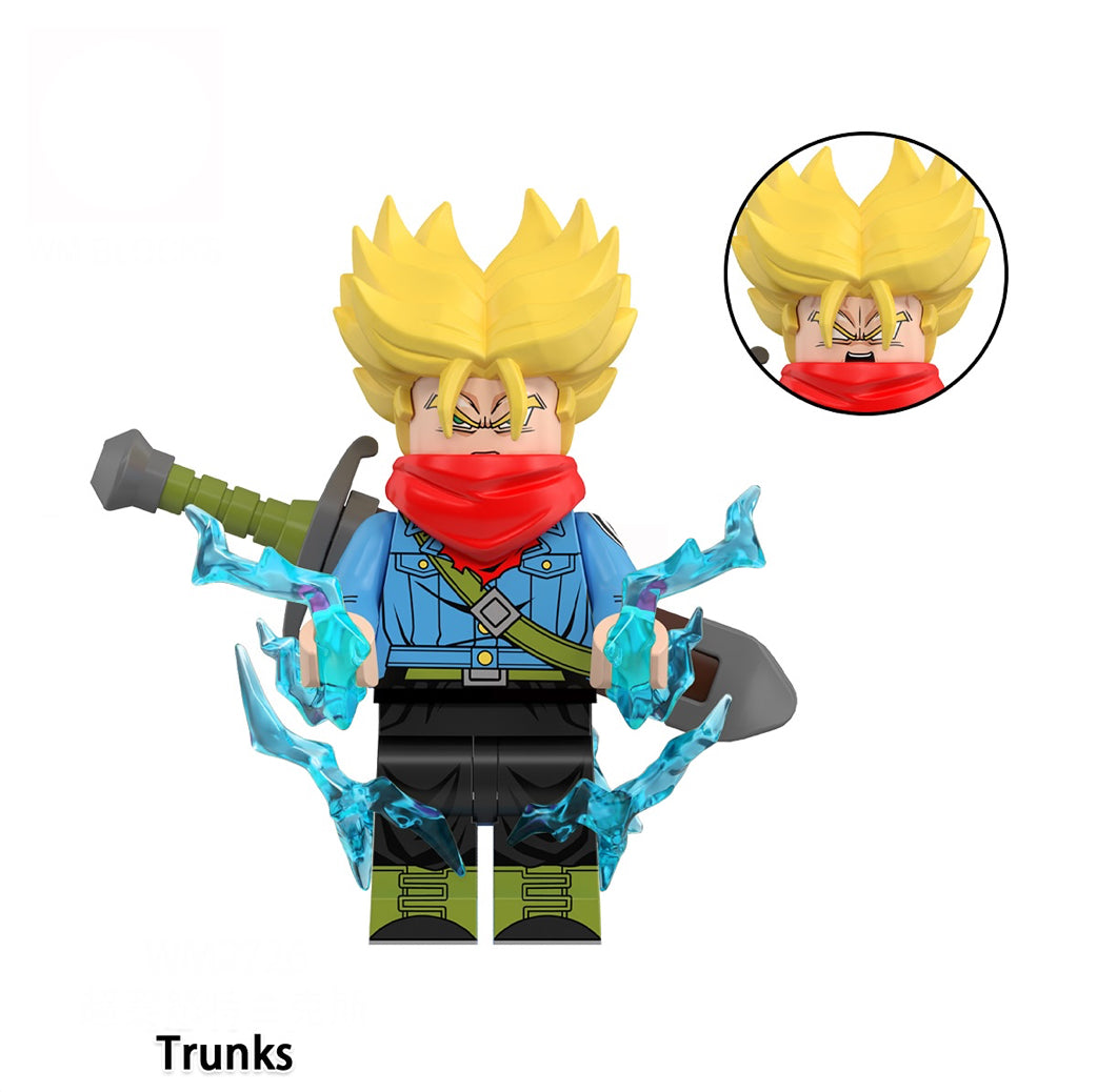 MINIFIGURE DRAGON BALL Z UNIVERS: TRUNKS Custom