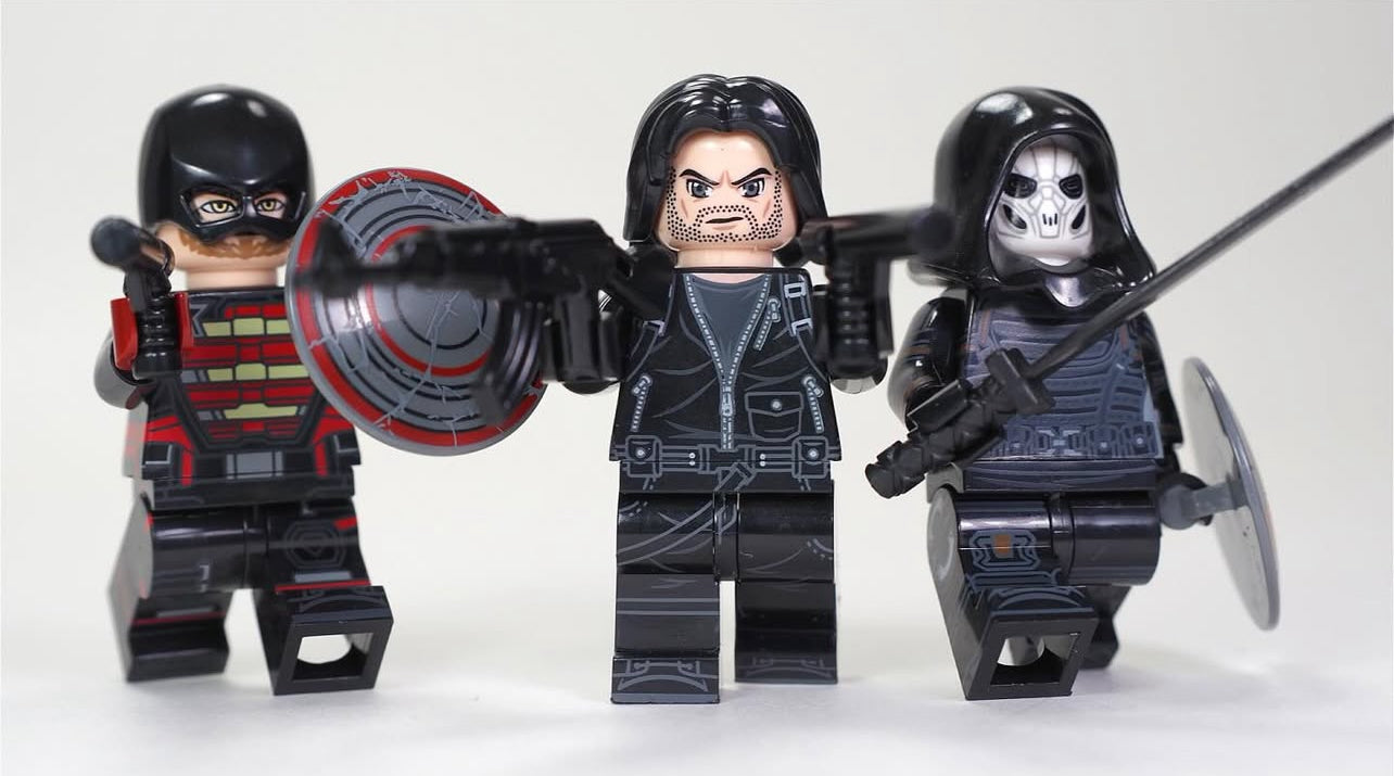 MINIFIGURE MARVEL UNIVERS (THUNDERBOLT): James Barnes "BUCKY" Custom