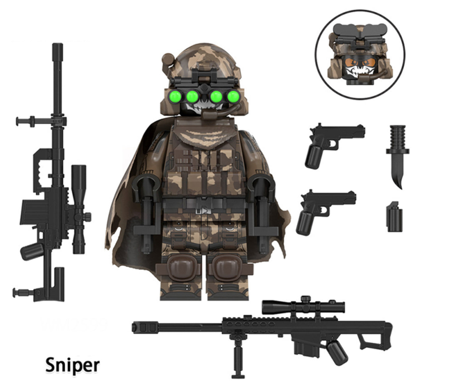 ♥️♥️MINIFIGURE ARMY UNIVERS: SNIPER CUSTOM♥️♥️