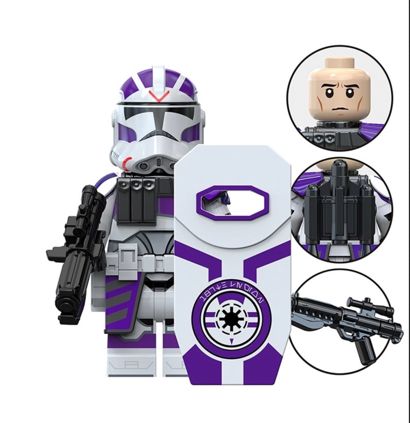 MINIFIGURE STAR WARS UNIVERS: 187th CLONE TROOPER Custom