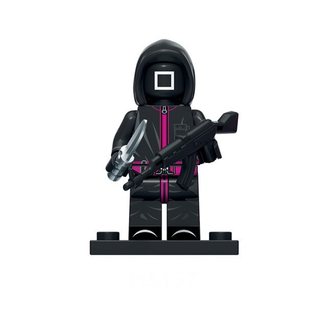 MINIFIGURE SQUID GAME UNIVERS: THE OFFICIER custom