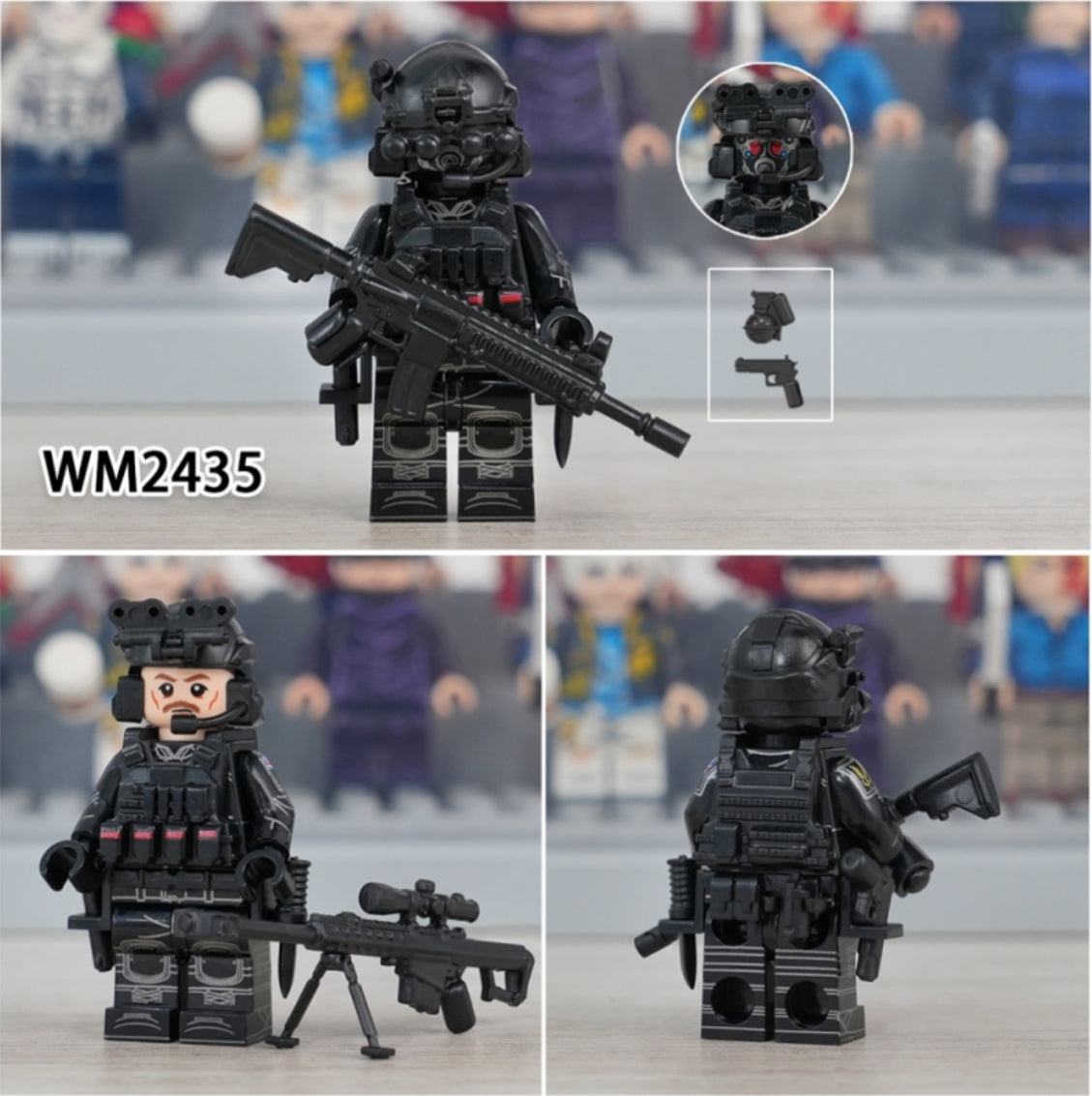 ♥️♥️MINIFIGURE ARMY UNIVERS "ÉDITION LIMITÉE": SPÉCIAL AIR SERVICE CUSTOM TOP 2024♥️♥️