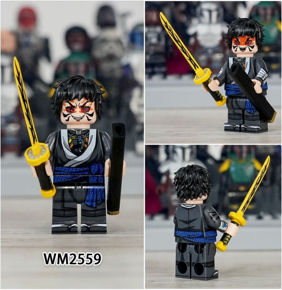 MINIFIGURE DÉMON SLAYER UNIVERS: Kaigaku custom