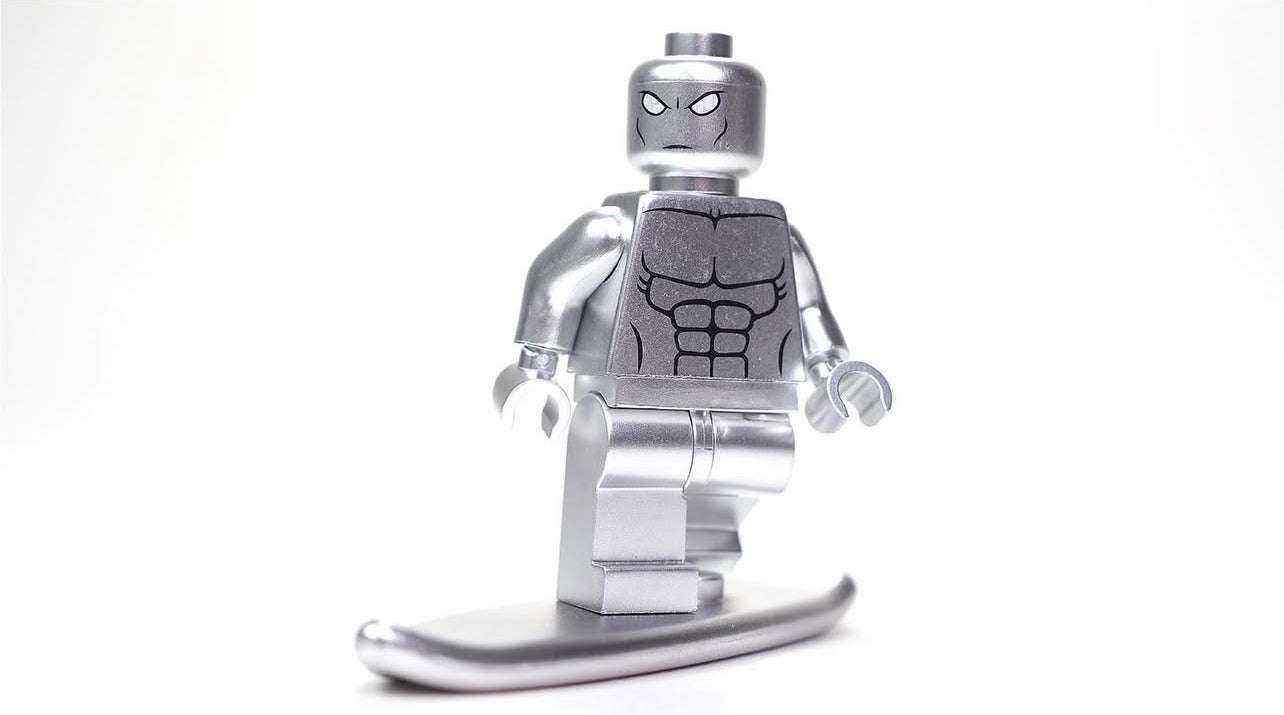 MINIFIGURE FANTASTIC FOUR: SILVER D’ARGENT custom