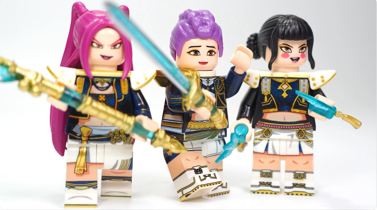 ♥️♥️♥️MINIFIGURE K-POP DÉMON HUNTER UNIVERS : RUMI ♥️♥️♥️custom