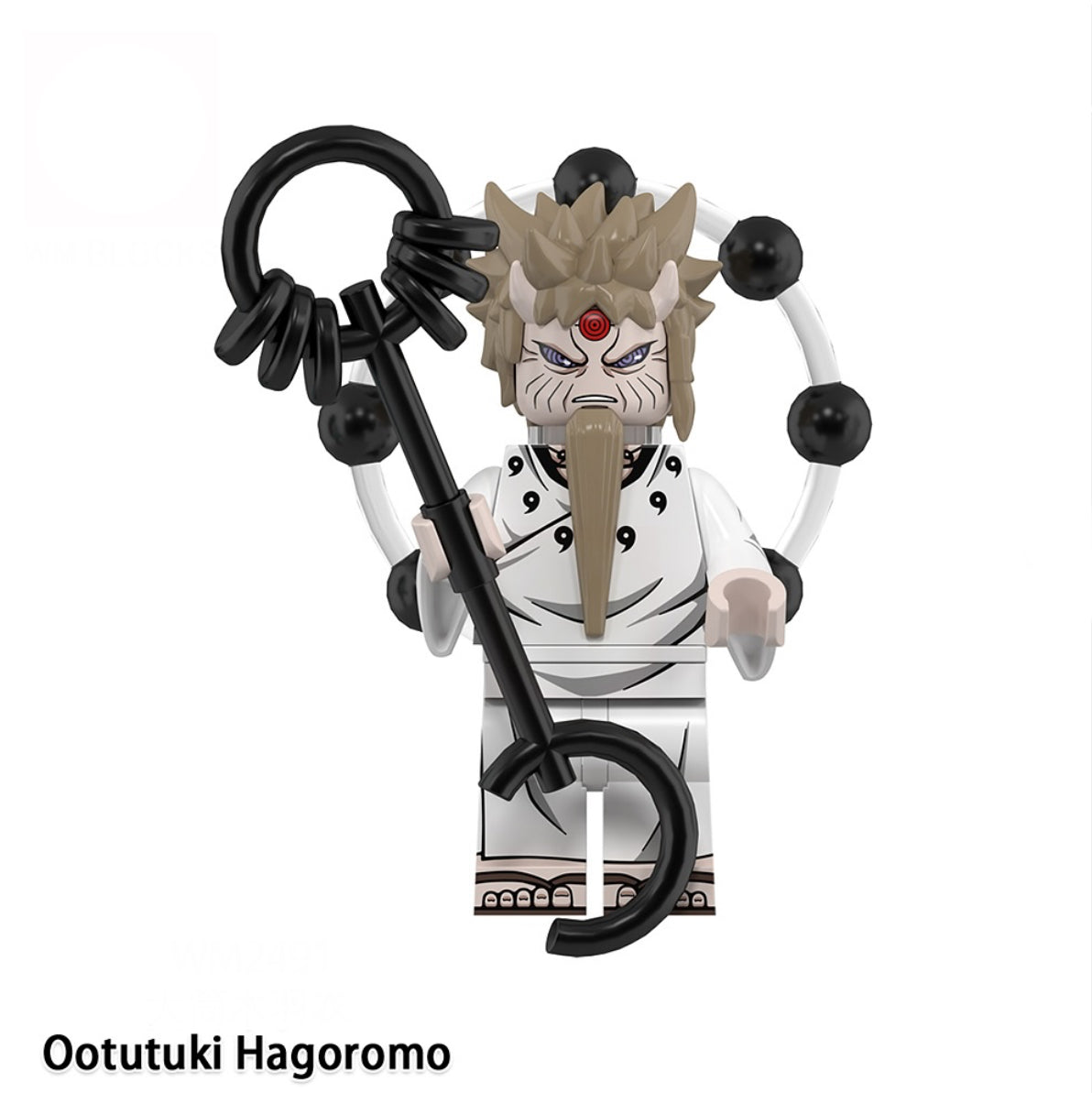 MINIFIGURE NARUTO UNIVERS: OOTUTUKI HAGOROMO custom