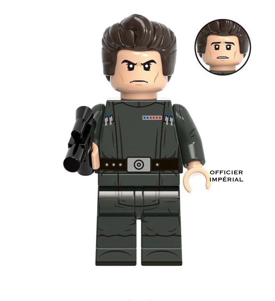 MINIFIGURE STAR WARS UNIVERS "THE MANDALORIAN": OFFICIER AMNISTIE G68 "ELIA KANE" custom