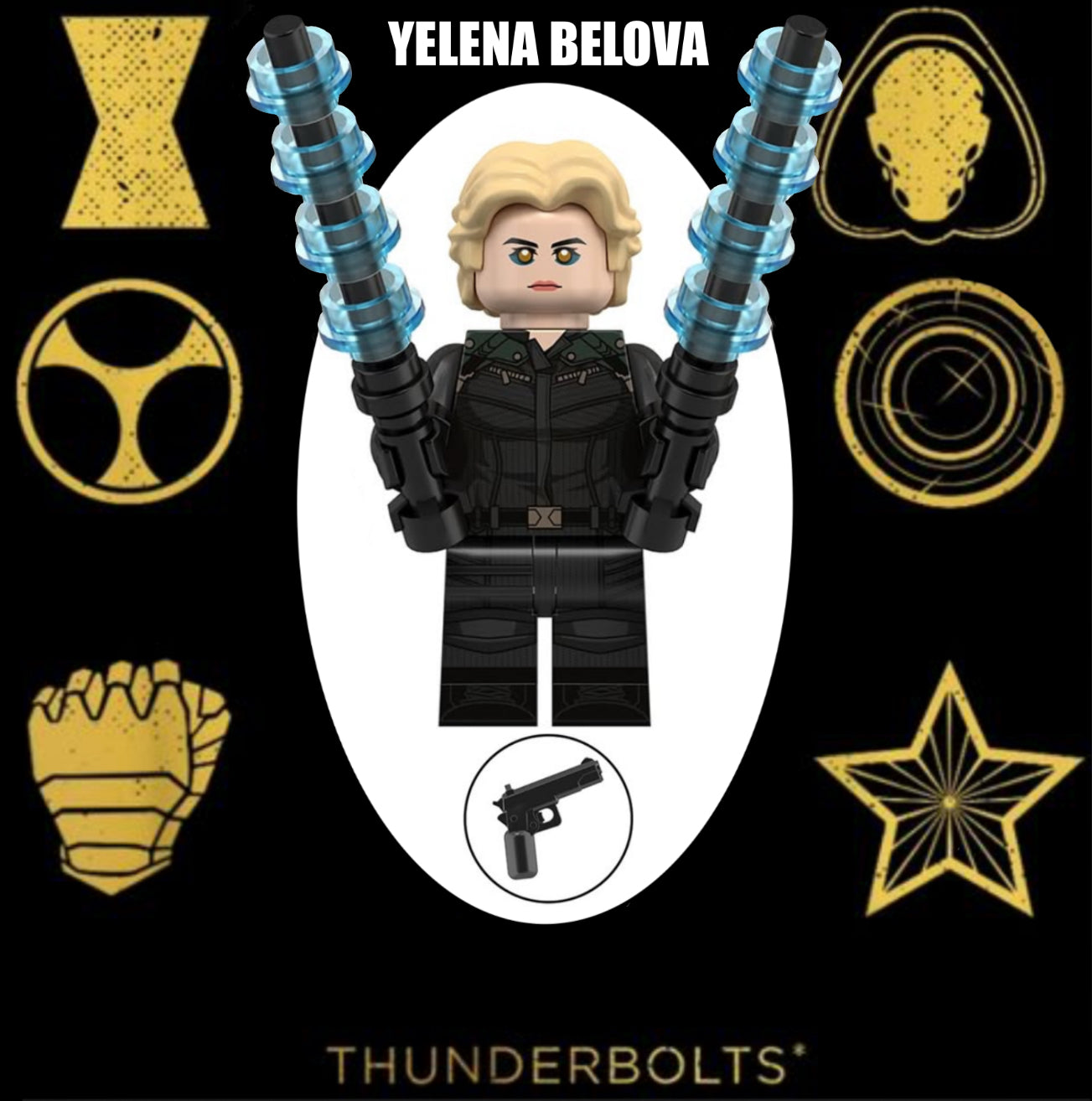 MINIFIGURE MARVEL UNIVERS: YELENA BELOVA (THUNDERBOLTS*) custom