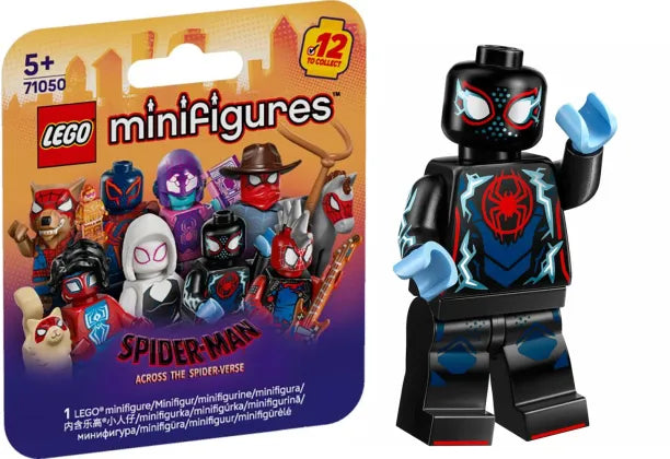 PREVENTE LEGO MINIFIGURE SÉRIES ACROSS THE SPIDER-VERSE : MILES MORALES "Socle+Fascicule inclus " Disponibilité mi-septembre 2025