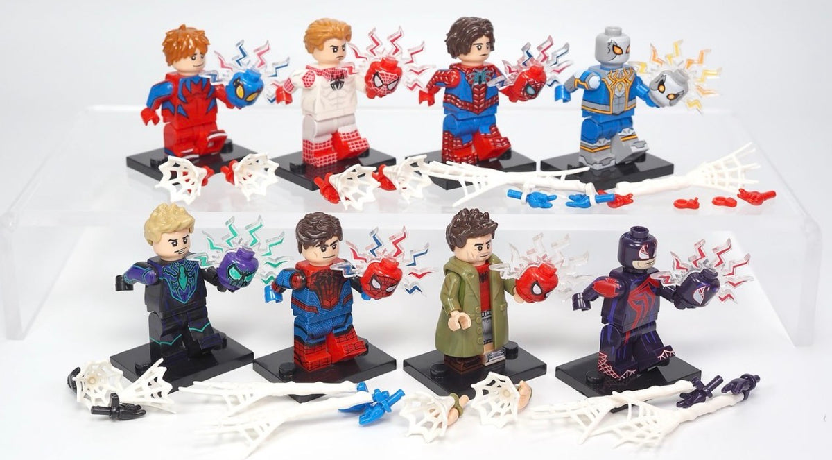 MINIFIGURE MARVEL UNIVERS: SPIDER-MAN STREAMING SUIT Custom
