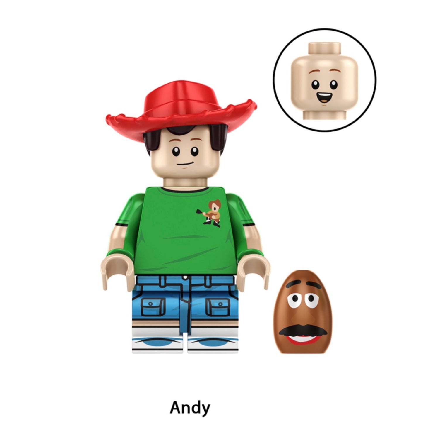 PREVENTE MINIFIGURE DISNEY TOY STORY UNIVERS: ANDY CUSTOM Disponibilité fin septembre 2026