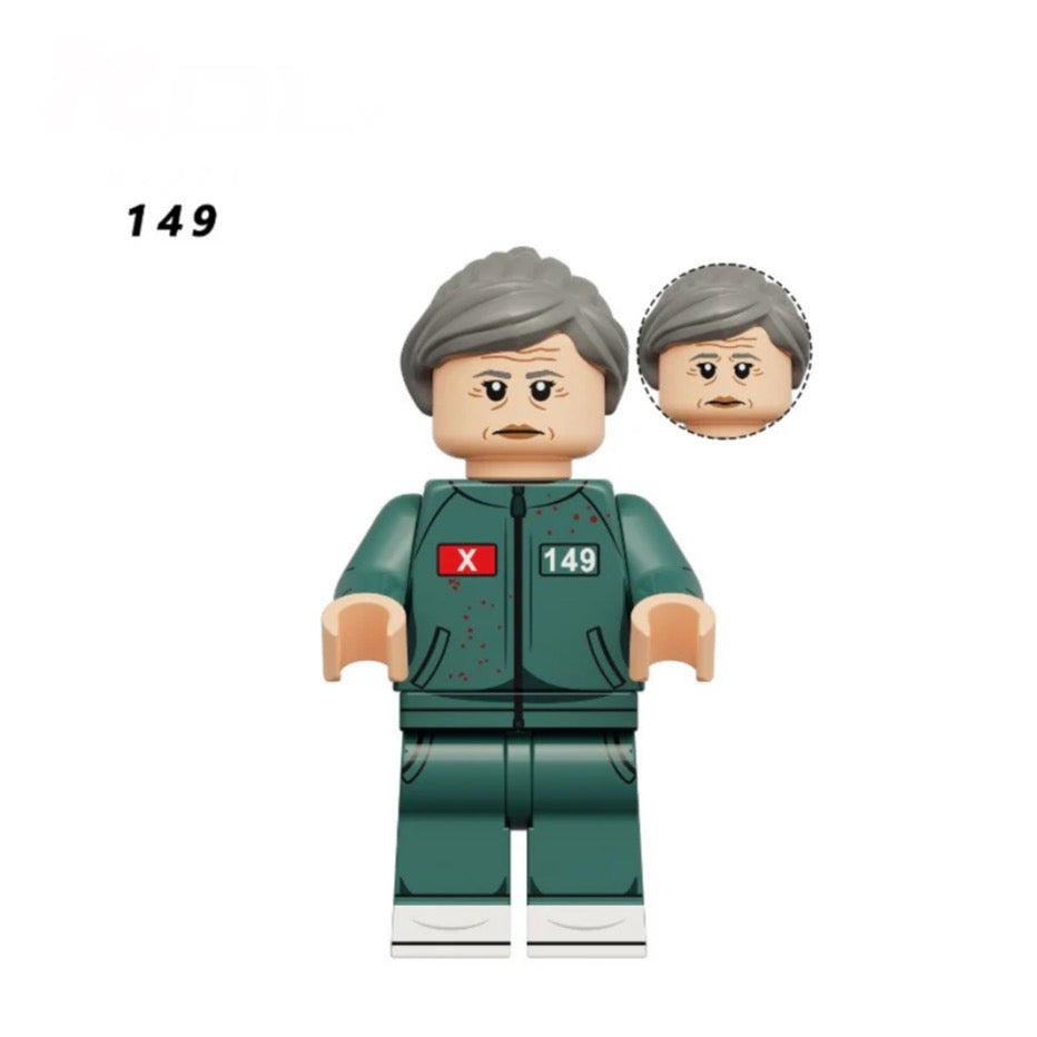 MINIFIGURE SQUID GAME UNIVERS: N°148 custom