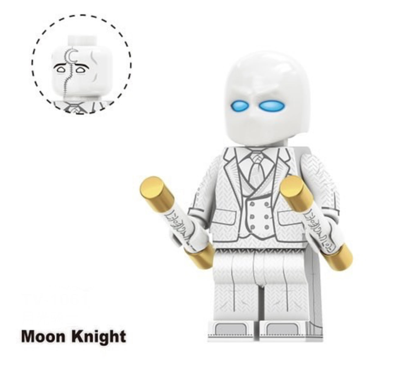 MINIFIGURE MARVEL UNIVERS: MOON KNIGHT custom
