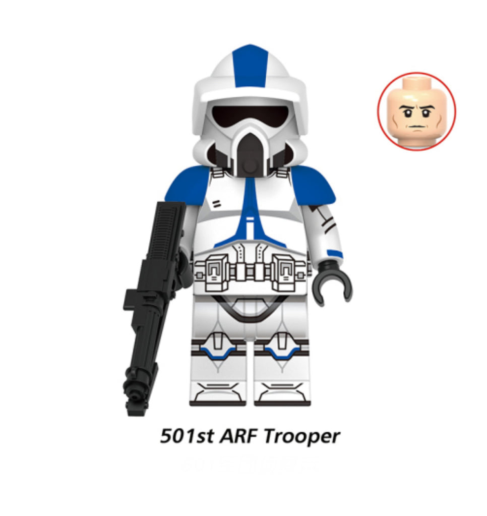 ♥️♥️♥️MINIFIGURE STAR WARS UNIVERS: 501ème ARF TROOPERS ♥️♥️♥️custom