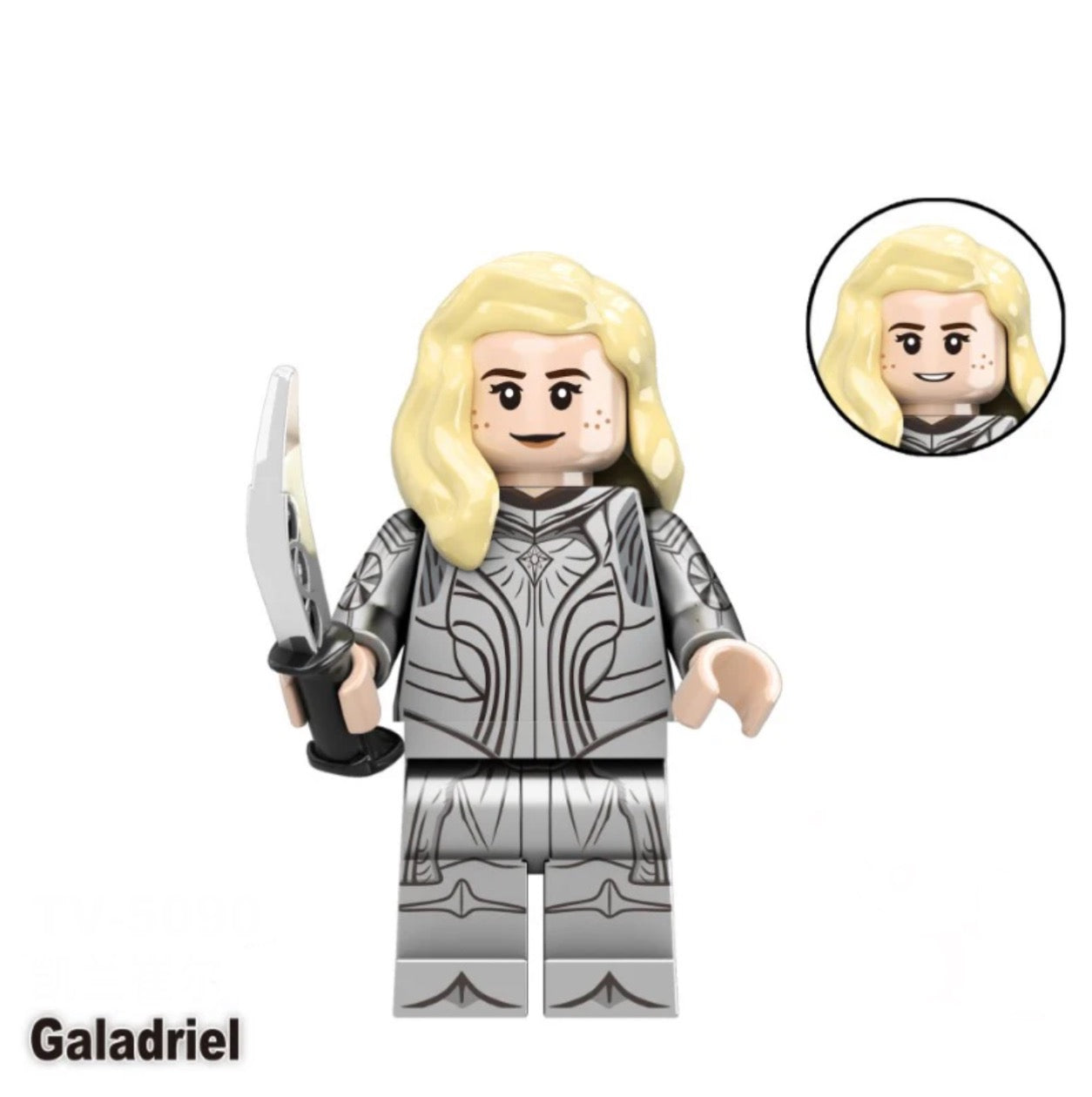 MINIFIGURE LOTR/HOBBIT/TROP UNIVERS: GALADRIEL CUSTOM