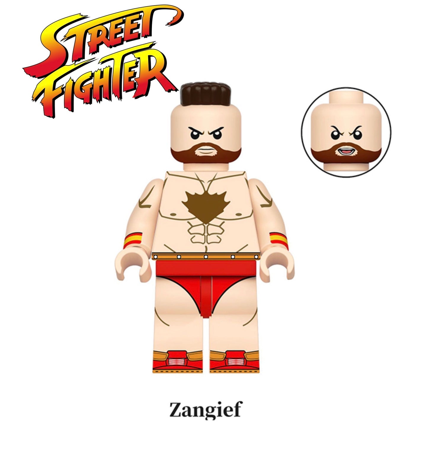 PREVENTE MINIFIGURE STREET FIGHTER: ZANGIEF Custom Disponibilité Octobre 2026