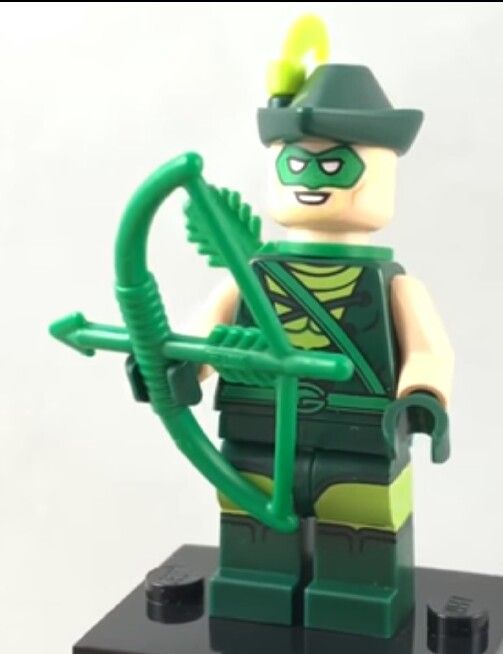 MINIFIGURE VINTAGE DC UNIVERS : GREEN ARROW (2018)custom