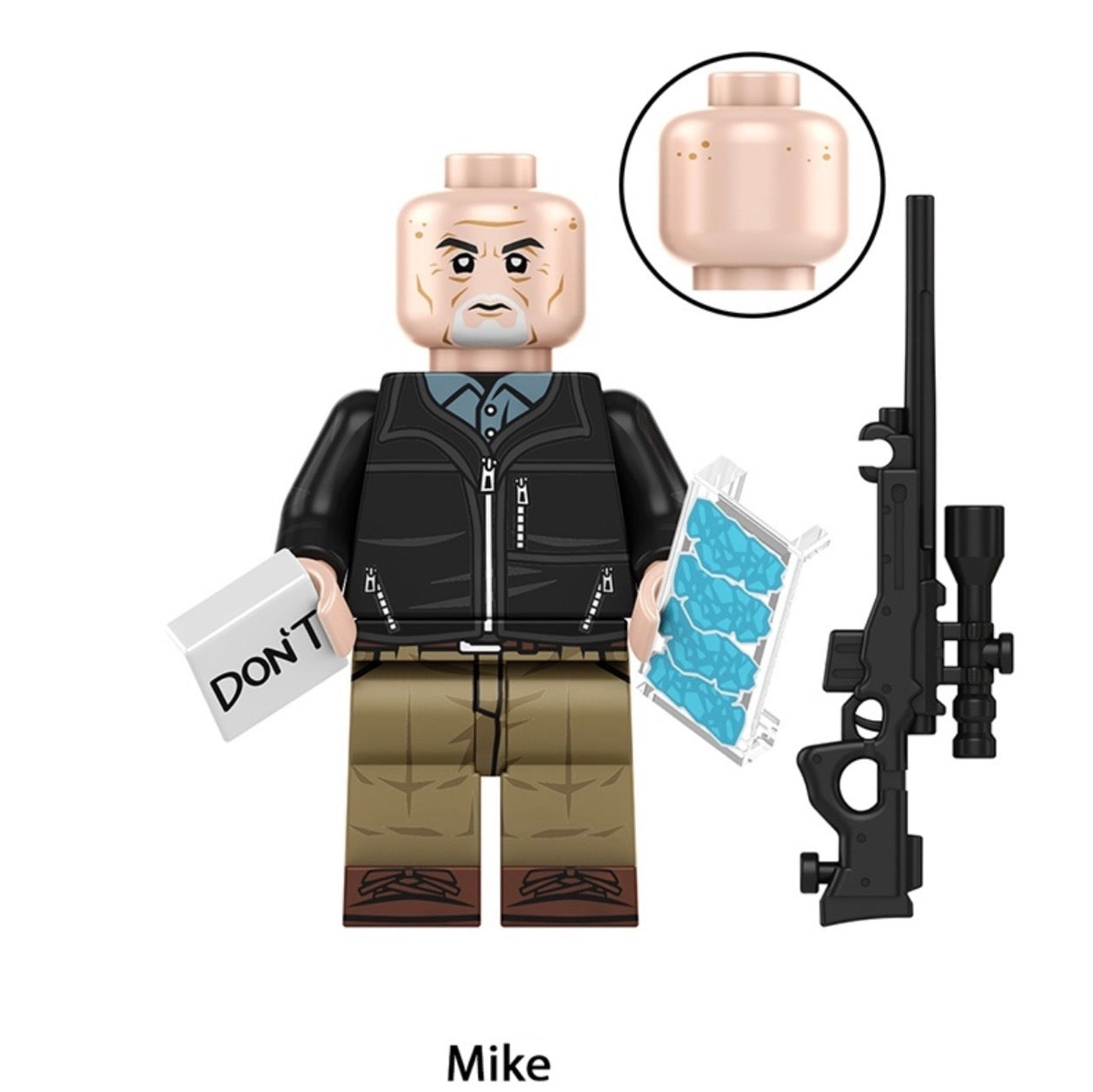 MINIFIGURE BREAKING BAD UNIVERS: MIKE custom