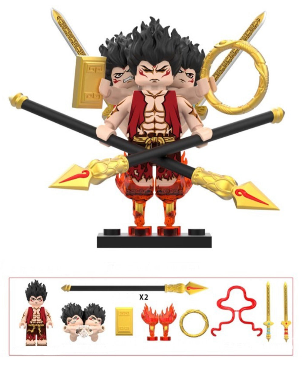 ♥️♥️♥️SUPERBE MINIFIGURE NE ZHA UNIVERS: NE ZHA (version2) Custom ♥️♥️♥️TOP ZEDBRICK 2025♥️♥️♥️